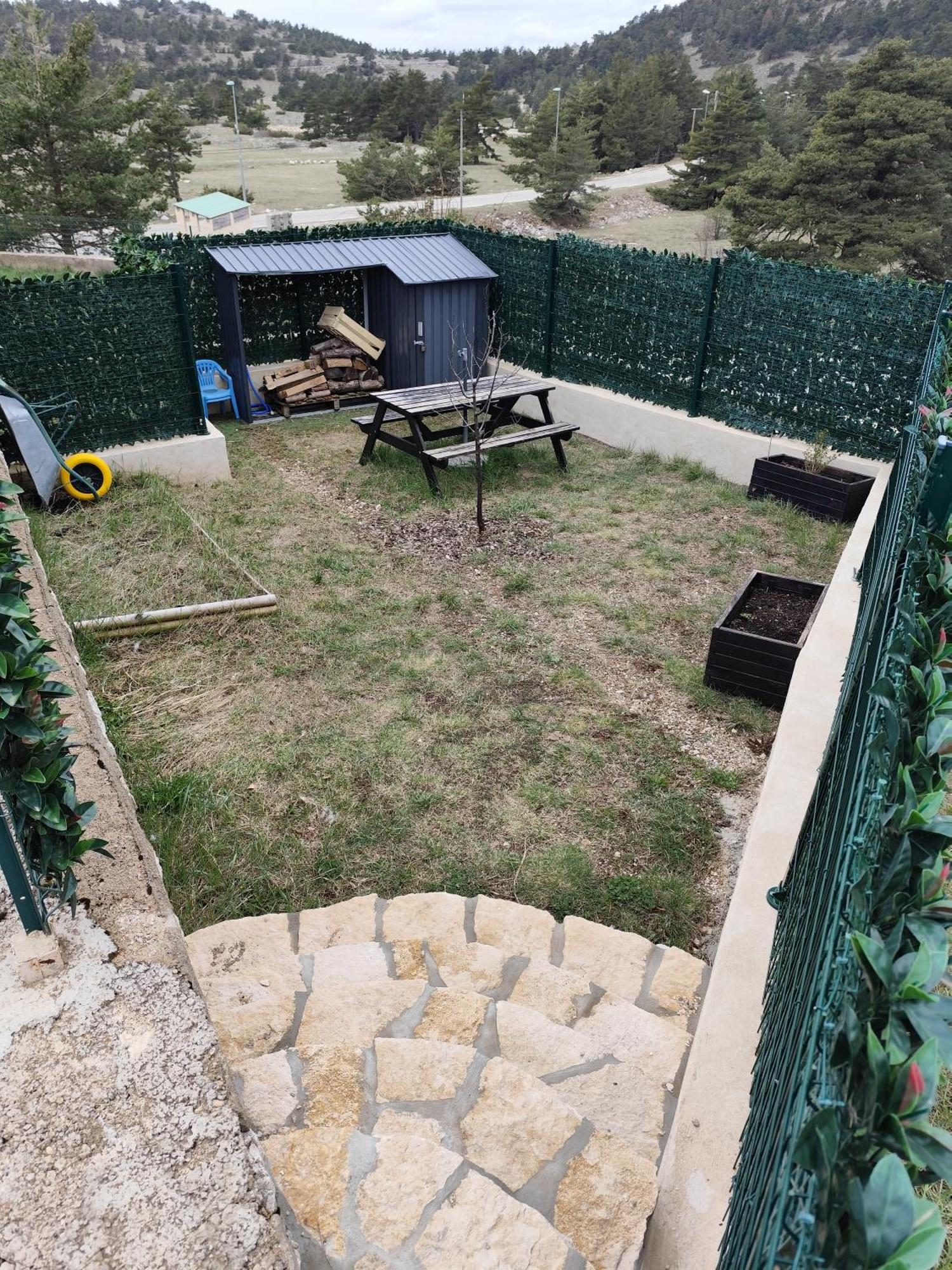 Appartement Greoliere Les Neiges Avec Exterieur Greolieres Dış mekan fotoğraf